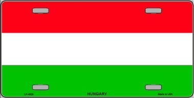 Hungary Flag License Plate