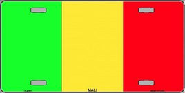 Mali Flag License Plate