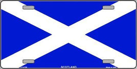 Scotland Cross Flag License Plate
