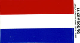 Luxembourg Vinyl Flag Decal