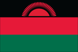 Malawi 3'x5' Nylon Flag