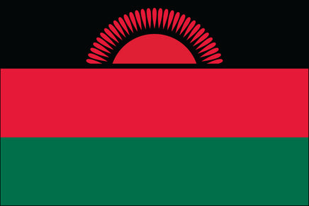 Malawi 3'x5' Nylon Flag