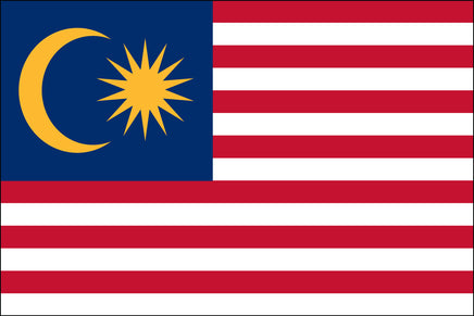 Malaysia 3'x5' Nylon Flag