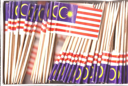 Malaysia Flag Toothpicks