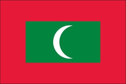 Maldives 3'x5' Nylon Flag