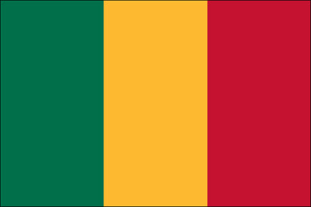 Mali 3'x5' Nylon Flag