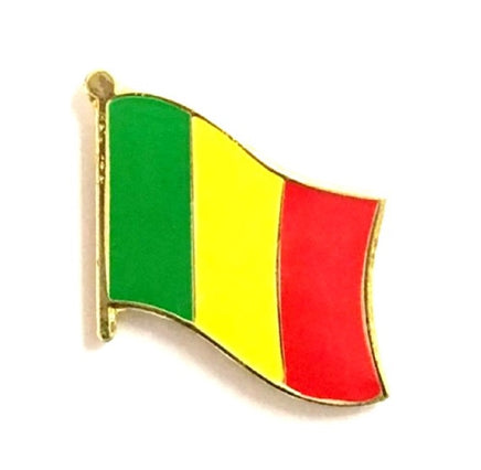 Mali Flag Lapel Pins - Single