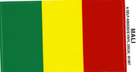 Mali Vinyl Flag Decal