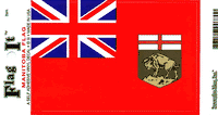 Manitoba Flag Decal
