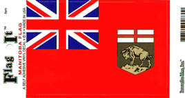 Manitoba Flag Decal