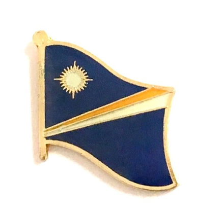 Marshall Islands Flag Lapel Pins - Single