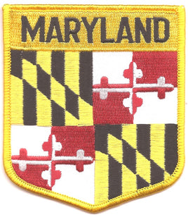 Maryland State Flag Patch - Shield