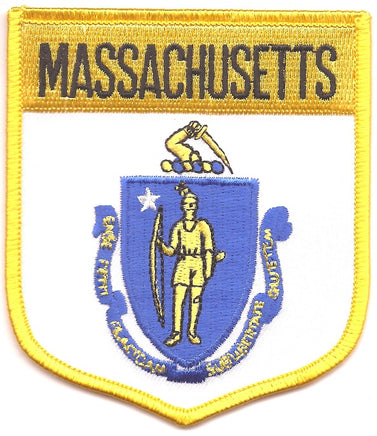 Massachusetts State Flag Patch - Shield