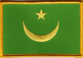 Old Mauritania Flag Patch