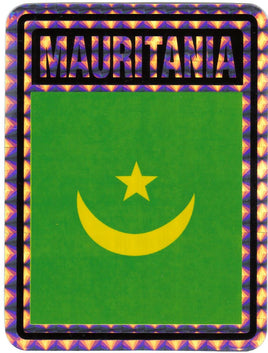 Old Mauritania Reflective Decal