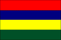 Mauritius Polyester Flag