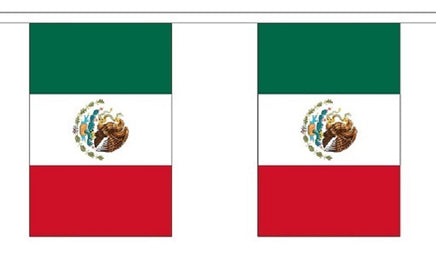 Mexico String Flag Bunting
