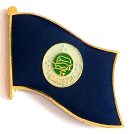 Minnesota State Flag Lapel Pin - Single