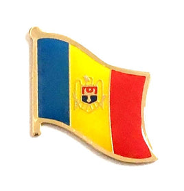 Moldova Flag Lapel Pins - Single