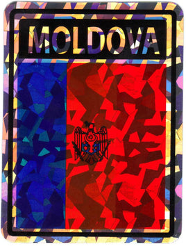 Moldova Reflective Decal