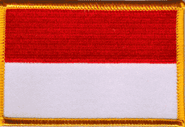 Monaco Flag Patch
