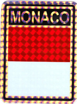 Monaco Reflective Decal