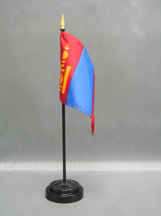 Mongolia Deluxe Miniature Flag