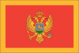Montenegro 3'x5' Nylon Flag