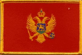 Montenegro Flag Patch