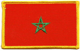 Morocco Flag Patch