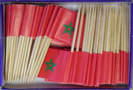 Morocco Toothpick Flags
