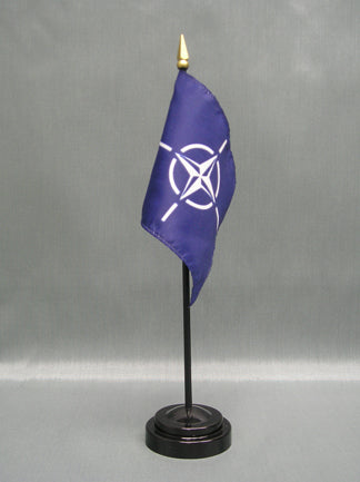 NATO Deluxe Miniature Flag
