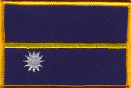 Nauru Flag Patch