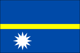 Nauru Polyester Flag