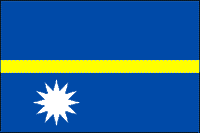 Nauru Polyester Flag