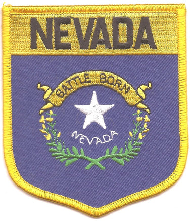 Nevada State Flag Patch - Shield
