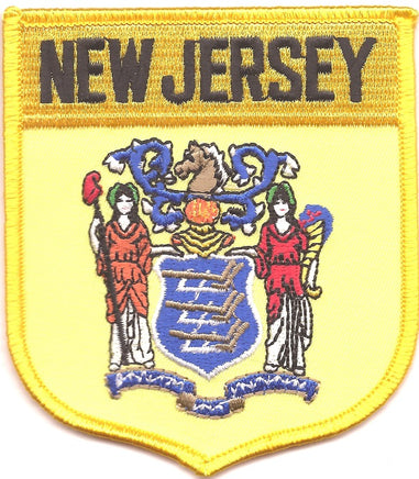 New Jersey State Flag Patch - Shield