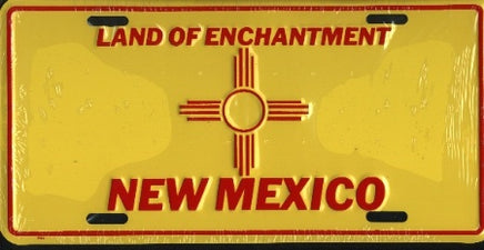 New Mexico Flag License Plate