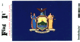 New York State Vinyl Flag Decal