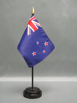 New Zealand Deluxe Miniature Flag
