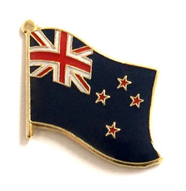 New Zealand Flag Lapel Pins - Single