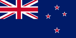New Zealand 2'x3' Polyester Flag