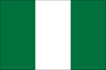 Nigeria 3'x5' Nylon Flag