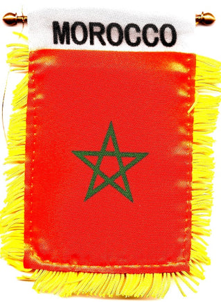 Morocco Mini Flag Banner