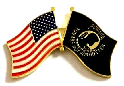 United States POW/MIA Double Lapel Pin