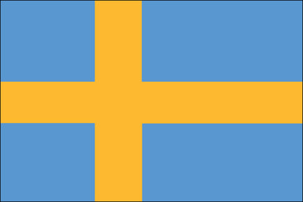Sweden 3'x5' Nylon Flag
