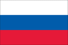 Russia 3'x5' Nylon Flag