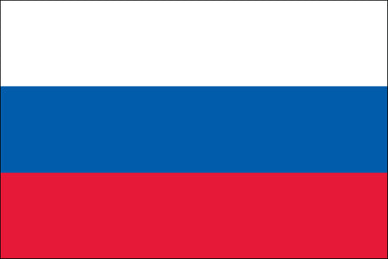 Russia 3'x5' Nylon Flag