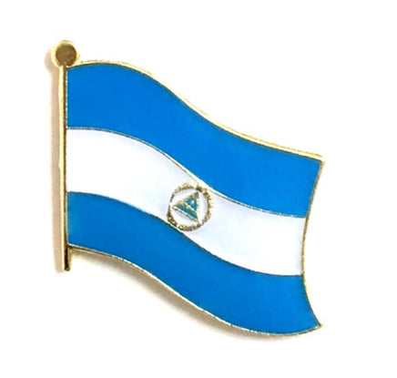 Nicaragua Flag Lapel Pins - Single