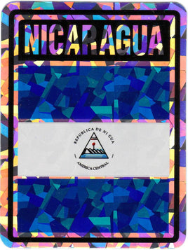 Nicaragua Reflective Decal